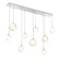 Gem LED Linear Pendant in Classic Silver (404|PLB0039-09-CS-A-C01-L3)