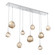 Gem LED Linear Pendant in Classic Silver (404|PLB0039-09-CS-B-C01-L3)