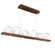 Gem LED Linear Suspension in Burnished Bronze (404|PLB0039-0B-BB-C-CA1-L3)