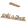 Gem LED Linear Suspension in Novel Brass (404|PLB0039-0B-NB-B-CA1-L3)