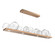 Gem LED Linear Suspension in Novel Brass (404|PLB0039-0C-NB-C-CA1-L3)