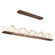 Gem LED Linear Suspension in Burnished Bronze (404|PLB0039-0E-BB-A-CA1-L3)