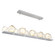 Gem LED Linear Suspension in Classic Silver (404|PLB0039-0E-CS-A-CA1-L3)