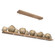 Gem LED Linear Suspension in Novel Brass (404|PLB0039-0E-NB-B-CA1-L1)
