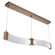 Parallel LED Linear Suspension in Burnished Bronze (404|PLB0042-48-BB-CR-CA1-L1)