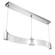 Parallel LED Linear Suspension in Classic Silver (404|PLB0042-48-CS-CG-CA1-L1)