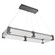 Parallel LED Chandelier in Graphite (404|PLB0042-R1-GP-CR-CA1-L3)