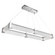 Parallel LED Chandelier in Classic Silver (404|PLB0042-R2-CS-CR-CA1-L3)