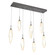 Rock Crystal LED Linear Pendant in Graphite (404|PLB0050-07-GP-CA-C01-L1)