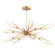 Rock Crystal LED Lantern in Novel Brass (404|PLB0050-0A-NB-CA-001-L1)