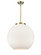 Ballston LED Pendant in Antique Brass (405|221-3S-AB-G121-18-LED)