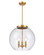 Ballston LED Pendant in Satin Gold (405|221-3S-SG-G122-16-LED)