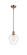 Ballston LED Mini Pendant in Antique Copper (405|516-1S-AC-G652-8-LED)