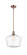 Ballston LED Mini Pendant in Antique Copper (405|516-1S-AC-G654-12-LED)