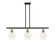 Ballston Three Light Island Pendant in Black Antique Brass (405|516-3I-BAB-G652-6)