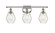 Ballston LED Bath Vanity in Polished Nickel (405|516-3W-PN-G654-6-LED)