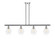 Ballston Four Light Island Pendant in Polished Chrome (405|516-4I-PC-G652-6)
