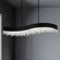Soleil LED Linear Pendant in Aged Brass (53|S3548-700O)