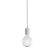Builder Fixtures Pendant in White (427|810105)