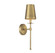 One Light Wall Sconce in Natural Brass (446|M90084NB)