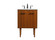 Cyrus Single Bathroom Vanity in Teak (173|VF48024MTK)