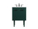 Cyrus Single Bathroom Vanity in Green (173|VF48024MGN)