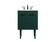 Cyrus Single Bathroom Vanity in Green (173|VF48024MGN)