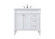 Bennett Single Bathroom Vanity in White (173|VF31836WH)