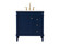 Bennett Single Bathroom Vanity in blue (173|VF31832BL)
