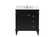 Bennett Single Bathroom Vanity in Black (173|VF31832BK-BS)