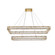 Monroe LED Pendant in Gold (173|3504G50L2G)