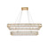 Monroe LED Pendant in Gold (173|3504G42L2G)
