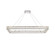 Monroe LED Pendant in Chrome (173|3504D50L1C)