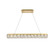 Valetta LED Linear Pendant in Gold (173|3501D36G)