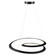Ara LED Pendant in Black (78|AC7678BK)