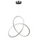 Orion LED Pendant in Grey (78|AC7649GR)