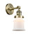Franklin Restoration LED Wall Sconce in Antique Brass (405|203SW-AB-G181S-LED)