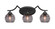 Zilo Three Light Bath Bar in Matte Black (200|553-MB-5112)