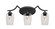 Zilo Three Light Bath Bar in Matte Black (200|553-MB-210)