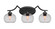 Zilo Three Light Bath Bar in Matte Black (200|553-MB-202)