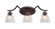 Zilo Three Light Bathroom Lighting in Dark Granite (200|553-DG-4760)