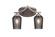 Zilo Two Light Bath Bar in Graphite (200|552-GP-4252)