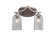 Zilo Two Light Bath Bar in Graphite (200|552-GP-3002)