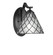 Zilo One Light Wall Sconce in Matte Black (200|551-MB-9185)
