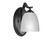 Zilo One Light Wall Sconce in Graphite (200|551-MB-500)