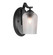 Zilo One Light Wall Sconce in Matte Black (200|551-MB-4250)