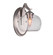 Zilo One Light Wall Sconce in Graphite (200|551-GP-202)