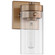 Intersection One Light Vanity in Burnished Brass (72|60-7531)