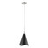 Tango One Light Pendant in Matte Black / Polished Nickel (72|60-7478)