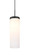 Friz LED Pendant in Black (74|J-FRIZOG-LED-BK)